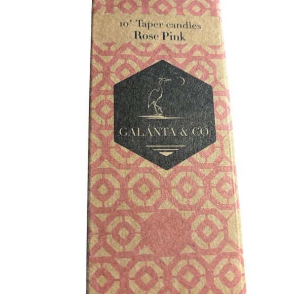 Galanta & Co Lot 6 Beeswax Honeycomb Dripless 10” Taper Smokeless Candles NIB - Picture 3 of 9